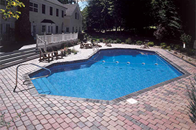 Grecian Inground Pool Shapes & Sizes Gallery